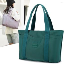 Duffel Bags Nylon Fabric Women's Bag Large Capacity Tote With Multiple Pockets Lightweight Splash Proof Sailor Carrying