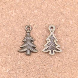 Charms 20pcs Christmas Tree 21x14mm Antique Pendants Vintage Bronze Jewellery DIY For Bracelet Necklace