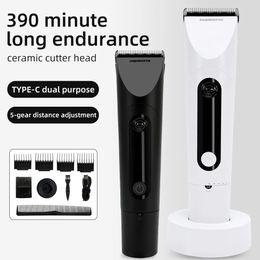 Hair Trimmer Electric Clipper Trimmers Man Barber Kit for Men Cut Cutting Machine Professional Razor 5 Gears 231102