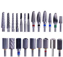 Tungsten Carbide Nail Drill Bits Electric Manicure Drill Machine Accessories Dead Skin Cutter Nail File Nail Art Tool2898588