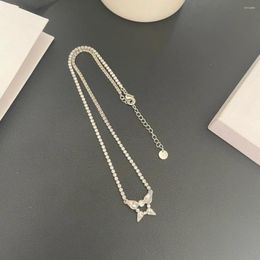 Choker Necklace Fashion Personality Light Luxury Temperament Lovely Butterfly Chain For Women Collares Para Mujer Collar