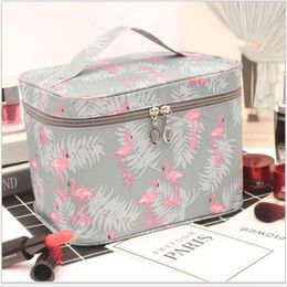 Cosmetic Bags High Capacity Toiletries Organiser Storage Cases Zipper Wash Beauty Pouch Travel Waterproof Portable Women Makeup Bag