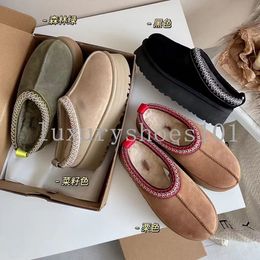 Australien Boot Designer Ug Boots Damen Pelz Mini Tasman Slides Furry Slides Classic Ultra Platform Tazz Wolle Winterstiefel