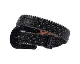 Belts Fashion Kids Rhinestones Belt Diamond Waist Strap Boys And Girls Waistband Crystal Studded Leather For Children Jeans Pants6399810