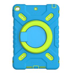 Full Body Tablet Case For iPad 10.2inch Kids Shockproof 360 Rotation Stand Cover