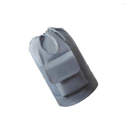 Laundry Bags Large Backpack Washing Machine Basket Drawstring Oxford Cloth Student Dorm Room Bag For Travel Camping
