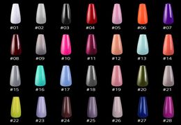 500pcs Long Ballerina Full Nail Tips Acrylic Press on Fake Nails Coffin Shape Professional False Nails DIY Salon Tools1799034