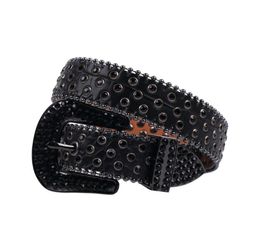 Belts Fashion Kids Rhinestones Belt Diamond Waist Strap Boys And Girls Waistband Crystal Studded Leather For Children Jeans Pants2954290