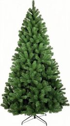 Christmas Decorations 6ft White Artificial Frosted Tree with Pot Decor 231102