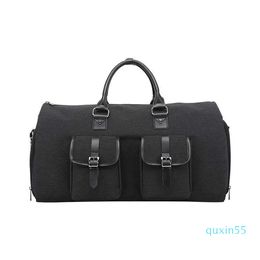 Folding Suit Bag Men's Large Capacity Hand Luggage Bag Multi-function Storage Bag