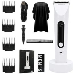 Hair Trimmer Clipper Professional Cutting Machine Beard For Men Electric Shaving Chargeable Alloy Blade 231102