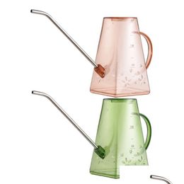 Watering Equipments 2Pcs Home Garden Can Long Spout Kettle Flower Pot Drop Delivery 202 Dhuzl