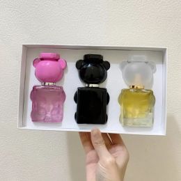 TOP quality Teddy Bear Perfume Toy 2 Boy Perfume 3-Piece Set 30ml per Bottles Long lasting Fragrance Nice Smell Cologne Eau De Parfum fast shipping