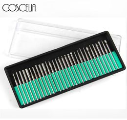 30pcs Nail Drill Bits Milling Cutter Set For Manicure Pedicure Electric Drill Machine Filing Manicure Tool For Nail Art Files6126318