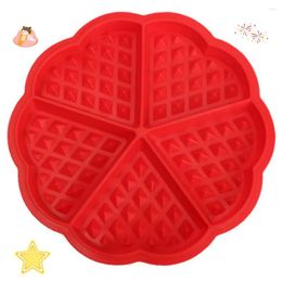 Baking Moulds Pie Pan Durable Top Rated Can Be Reused Waffle Silicone Mould Multifunctional Flexible