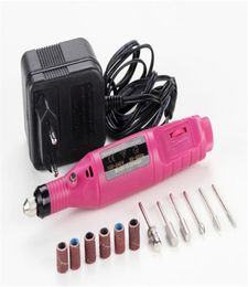 Whole Professional Power Drill Electric Manicure Machine Nail Drill Pen Pedicure File Polish Shape Tool Feet Care Product 1Se2009877