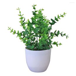 Decorative Flowers Chic Artificial Bonsai Lightweight Eco-friendly Portable Fadeless Ornamental Simulation Potted Long Lasting