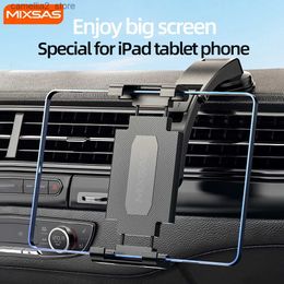 Car Holder MIXSAS Upgrade Car Tablet Suction Holder 225 On Dashboard Windsheld 7-15inch Device Big Clip Bracket For iPad Smart Cell Phone Q231104