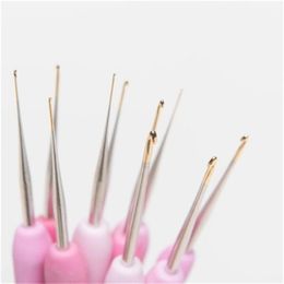 Sewing Notions & Tools Japan Tulip TER/TEL Crochet Hook Pink Resin Handle Knitting Needles Original Authentic Imported From 1-1.75mm