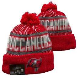 Tampa Bay Beanie TB Beanies SOX LA NY North American Baseball Team Side Patch Winter Wool Sport Knit Hat Pom Skull Caps