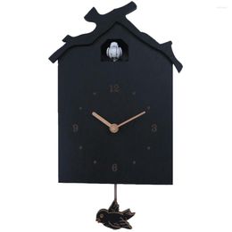 Watch Repair Kits Cuckoo House Wall Clock Swinging Pendulum Wallclock For Living Room Dining Kids Bedroom Decoration