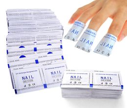 Nail Polish Remover Foil Wraps Set Gel Polish Acetone Pad Foil Nail Art Cleaner 200pcspack6604540