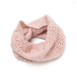 Scarves Fashion Solid Colour Cabel Knit Infinity Women Winter Acrylic Wool Snood Single Circle Ring Scarf Neck Warmer Collar