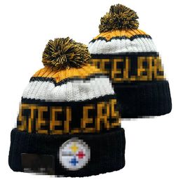 Pittsburgh Beanie Beanies SOX LA NY North American Baseball Team Side Patch Winter Wool Sport Knit Hat Pom Skull Caps A22