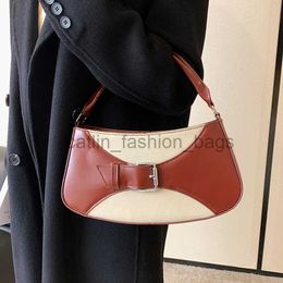 Shoulder Bags INS Elegant Women's Cross Body Bag Simple Underarm Bag Soulder Bag Designer Moon Bag Wallet Bagcatlin_fashion_bags