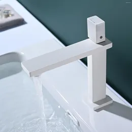 Bathroom Sink Faucets Modern Faucet Single Handle Basin Mixer Tap Deck Mounted 1 Holes Lavatory