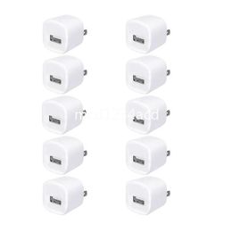 Universal 5V 1A us wall charger usb plug phone adapter Mini portable power adapters for samsung iphone 5 6 7 8 x M1