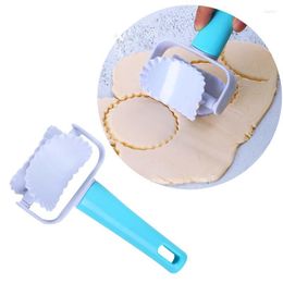 Baking Moulds Arrivals Rolling Angel Biscuit Cookies Cutter Mould Maker Cake DIY Decorating Stamp Gun Set Sweet Tools