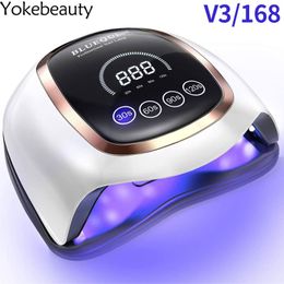 Nail Dryers UV LED Lamp for s With Memory Function LCD Display Gel Polish Drying Manicure Home Use And Salon 230403