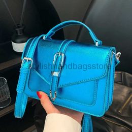 Shoulder Bags Trend Blue Gold Silver Bag Brand Designer Luxury Cross Body Bag Women's Handbagstylishhandbagsstore