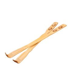 Bamboo Massager Back Scratcher Wooden Body Stick Roller Backscratcher2778791