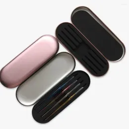 Makeup Brushes Tool Tweezer Kit Sealed Storage Container Eyelash Tweezers Case Eyelashes Box Tools Bag