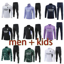 2023 real madridS football tracksuit 22 23 24 chandal futbol soccer survetement real madridS BENZEMA ALABA training kids kits