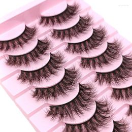 False Eyelashes Natural 3D Makeup Fake Eye Lashes Curly And Fluffy Thick Make Up Beauty Supplies