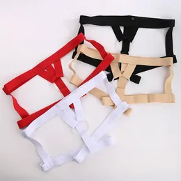 Underpants Sexy Underwear Thong Gay Slips Lingerie Men Lifting Pants High Elasticity Soft Silicone Ring Four Corner Loop