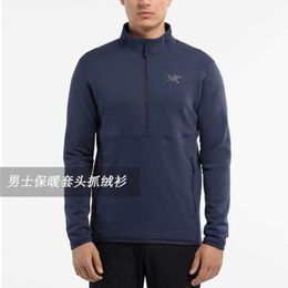 Arcterys Jacket Beta Ar Apparel Mens Outerwear Windproof and Waterproof Kyanite Ar 1/2zip Half Zip Warm Underwear Men's Fleece Coat 27967 WN-9PIR WN-1ZHU