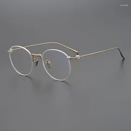 Sunglasses Frames Titanium Myopia Glasses Women Blue Light Men Prescription Lentes Opticos Para Hombre