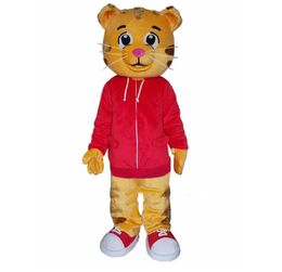 Daniel the Tiger Mascot Costume Fancy Dress Outfit Adult hot selling Anime mascot costume for Halloween party