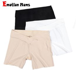 Maternity Intimates Emotion Moms Pregnancy Safety Short Pants Clothes For Pregnant Woman Underpants Underwear Soft 2pcsLot 231102