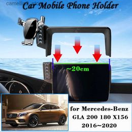 Car Holder Car Mount for Mercedes-Benz GLA 200 180 X156 2016~2020 Air Vent Mobile Phone Holder GPS Bracket Gravity Stand Auto Accessories Q231104