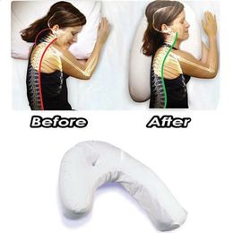 Pillow Side Sleeper Pro U Shape Neck Back Holds Your And Spine During Sleep Health 231102