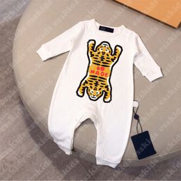 luxury Newborn Boys Girls long sleeves Jumpsuit Clothing new born baby Autumn Bodysuit fashion Cute Spring Climbing Romper CSD2311031