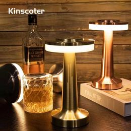 Desk Lamps Touch Led Charging Table Lamp Creative Dining Hotel Bar Coffee Table Lamp Outdoor Night Light Living Room Decorative Desk Lamp Q231104