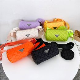 Girl Handbags 2023 Kids Fashion One Shoulder Bags Children Cute Letter Casual Portable Messenger Accessories Bag Kids Handbags