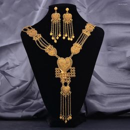 Necklace Earrings Set Wedding Gold Colour For Women Girls African /Ethiopia /Eritrean Jewellery