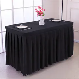 Table Skirt Polyester For Wedding Reception Home El /party Banquet Tablecloth Tableskirting